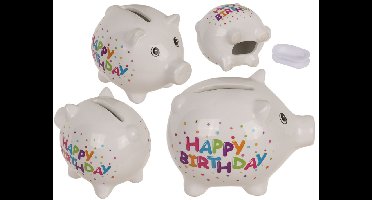 Spaarvarken"Happy Birthday"