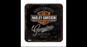 Harley-Davidson Genuine - Metalen Onderzetter