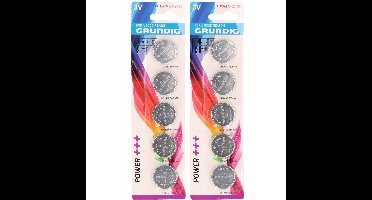 2 pakjes Knoopcel batterij 5 stuks CR2450