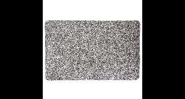 5Five Deurmat - grijs - super absorberend - droogloopmat - 70 x 45 cm