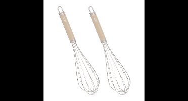 5Five garde Paris - 2x - 30 cm - RVS - aluminium - beige - keukengerei