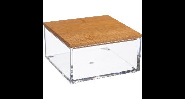 5Five Sieraden/make-up houder/box - 9,5 x 5 cm - kunststof