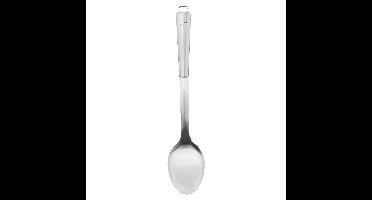 5Five Voedsel opscheplepel - zilver - RVS - 32 cm - Keukengerei - Robuust/duurzaam