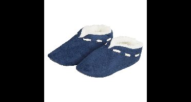 Apollo Spaanse sloffen/pantoffels - dames - donkerblauw