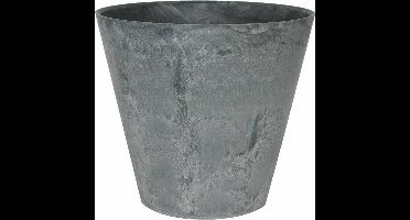 Artstone Bloempot Claire - grijs - D43 x H39 cm - met drainagesysteem - voor binnen en buiten