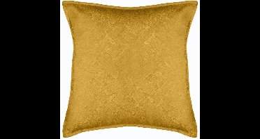Atmosphera Bank/sierkussens Sophia - 52cm - Okergeel - polyester -rits