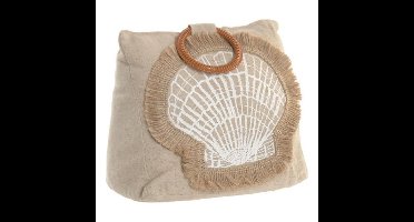 Atmosphera Deurstopper Beachhouse - schelp - 1 kg - katoen