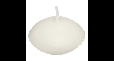 Atmosphera Drijfkaarsen - ivoor wit - 6x - 4.5 cm - 3.5 branduur