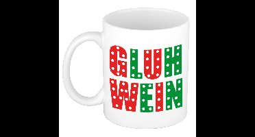 Bellatio Decorations Koffiemok - Gluhwein - 300 ml - Cadeau