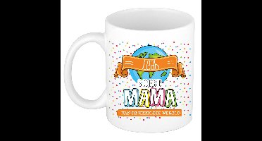 Bellatio Decorations Naam mok Leah - Moederdag - cadeau beker
