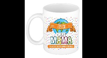 Bellatio Decorations Naam mok Melanie - Moederdag - cadeau beker