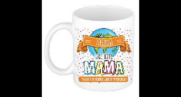 Bellatio Decorations Naam mok Melissa - Moederdag - cadeau beker