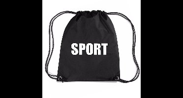Bellatio Decorations Nylon sport gymtasje - sporttasje - zwemtasje