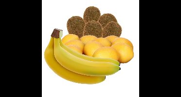 Bellatio Design Kunstfruit - fruitschaal decoratie set