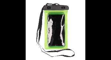 Bellatio Design Telefoonhoesje - groen - 21x11,5 cm - waterdicht