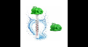Bellatio Design Zwembad thermometer - Kikker - 25 cm