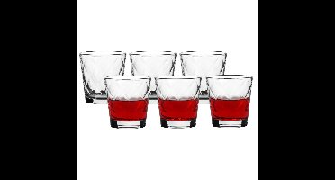 Bormioli Rocco Drinkglazen Kaleido - 12x stuks - glas - 240 ml - transp