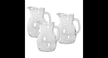 Bormioli Rocco Sapkan/waterkan karaf klein - 4x - 500 ml - glas