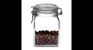 Bormioli Rocco Weckpot/inmaakpot - 1L - glas - met beugelsluiting