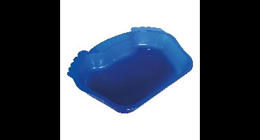 BSI Zwembad voetenbadje - blauw - kunststof - 55 x 40 x 9 cm