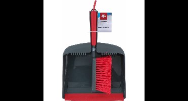 Dirt Devil Stoffer en blik - kunststof - 36 x 22 cm - rubber rand