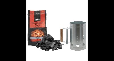 Fancy Flames BBQ aanmaakset - houtskool - 3 kilo - met snelstarter
