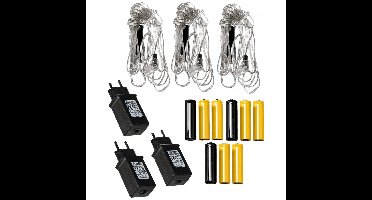 Feeric Batterijvervangers - 3 stuks - voor 3x AA batterijen
