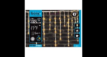 Feeric Lights & Christmas Ijspegelverlichting - 480 leds - warm wit
