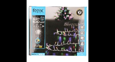 Feeric lights Feestverlichting - gekleurd - 12 m - 500 leds