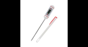 Gerimport Keukenthermometer - digitaal - vleesthermometer - 18 cm