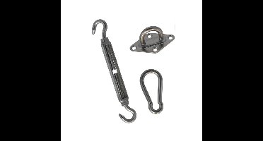 Gerimport Schaduwdoek ophangaccessoires set - 3-delig