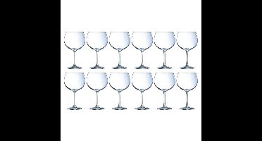 Gin Tonic / cocktail glazen - 12x - 700 ml - getemperd glas - cocktail