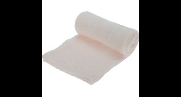 H&S Collection Fleece deken - polyester - gebroken wit - 125 x 150 cm