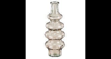 Mica Decorations Bloemenvaas Sira - glas - beige - D14,5 x H40 cm