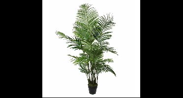 Mica Decorations grote Palm kunstplant - groen - H130 x D125 cm