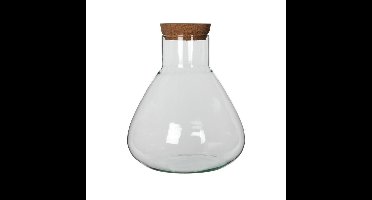 Mica Decorations Voorraadpot Emily - D30 x H32 cm - transparant