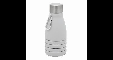 Opvouwbare drinkfles - waterfles - grijs - kunststof - 550 ml