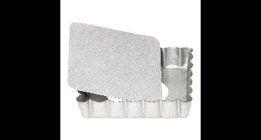 Patisse Taartvorm - mini - vierkant - 10 cm - quiche bakvorm