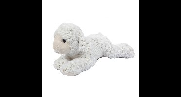 Pia Toys Knuffeldier Schaap/lammetje - zachte pluche stof - premium kwaliteit knuffels - wit - 49 cm