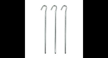 ProPlus Tentharingen - 6x - rotspennen - halfrond - 23 cm - metaal