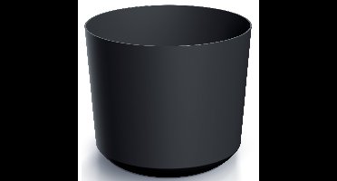 Prosperplast Plantenpot Babylon - kunststof - antraciet grijs - D39cm