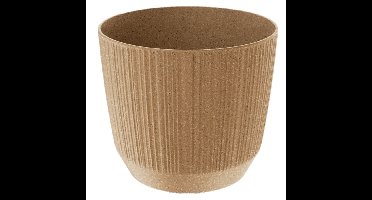 Prosperplast Plantenpot Eco - stripe - beige - D17xH15 cm