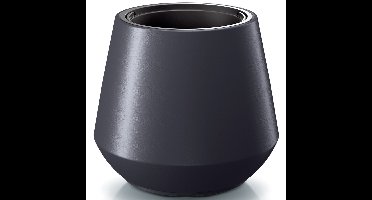 Prosperplast Plantenpot Sevilla - kunststof - antraciet - 40 cm