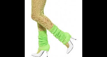 Smiffy's Beenwarmers - Groen - jaren 80 - retro - fitness