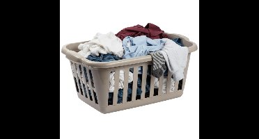 Storage Solutions Wasmand - taupe - kunststof - 60 x 40 x 26 cm