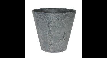 Ter Steege Bloempot - grijs - natuursteen look - D32 x H29 cm