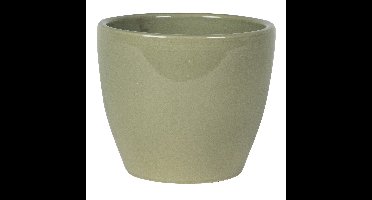 Ter Steege Bloempot - groen - Scandinavisch - keramiek - 15 x 12 cm