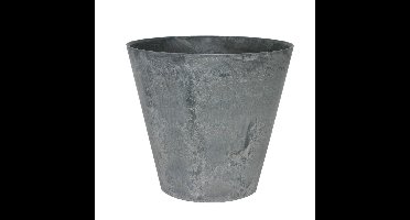 Ter Steege Plantenpot - natuursteen look grijs - D17 x H15 cm