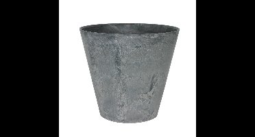 Ter Steege Plantenpot - natuursteen look grijs - D27 x H24 cm