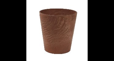 Ter Steege Plantenpot - natuursteen look terra - D17 x H15 cm